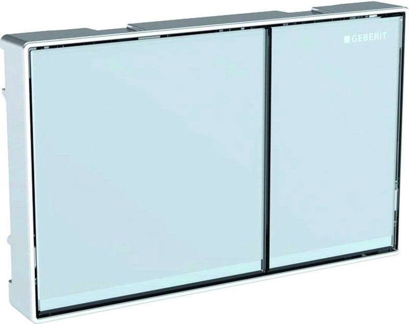 Geberit - Omega60 - Bedieningsplaat - Zwart - Glas