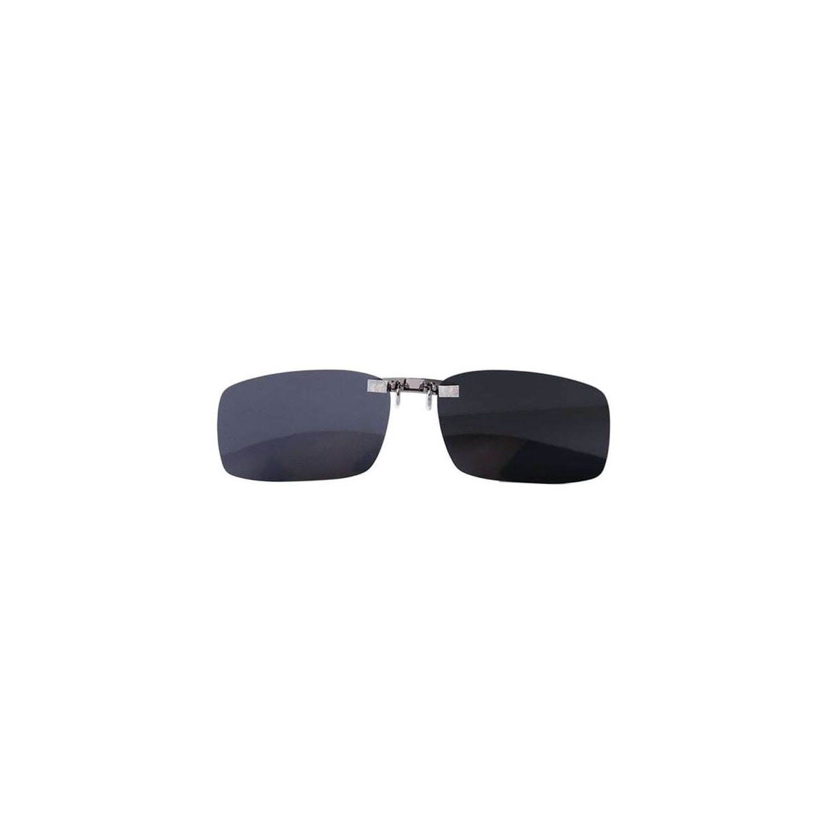 Clip-on-solbriller med UV400-beskyttelse og svart linsefarge - Large