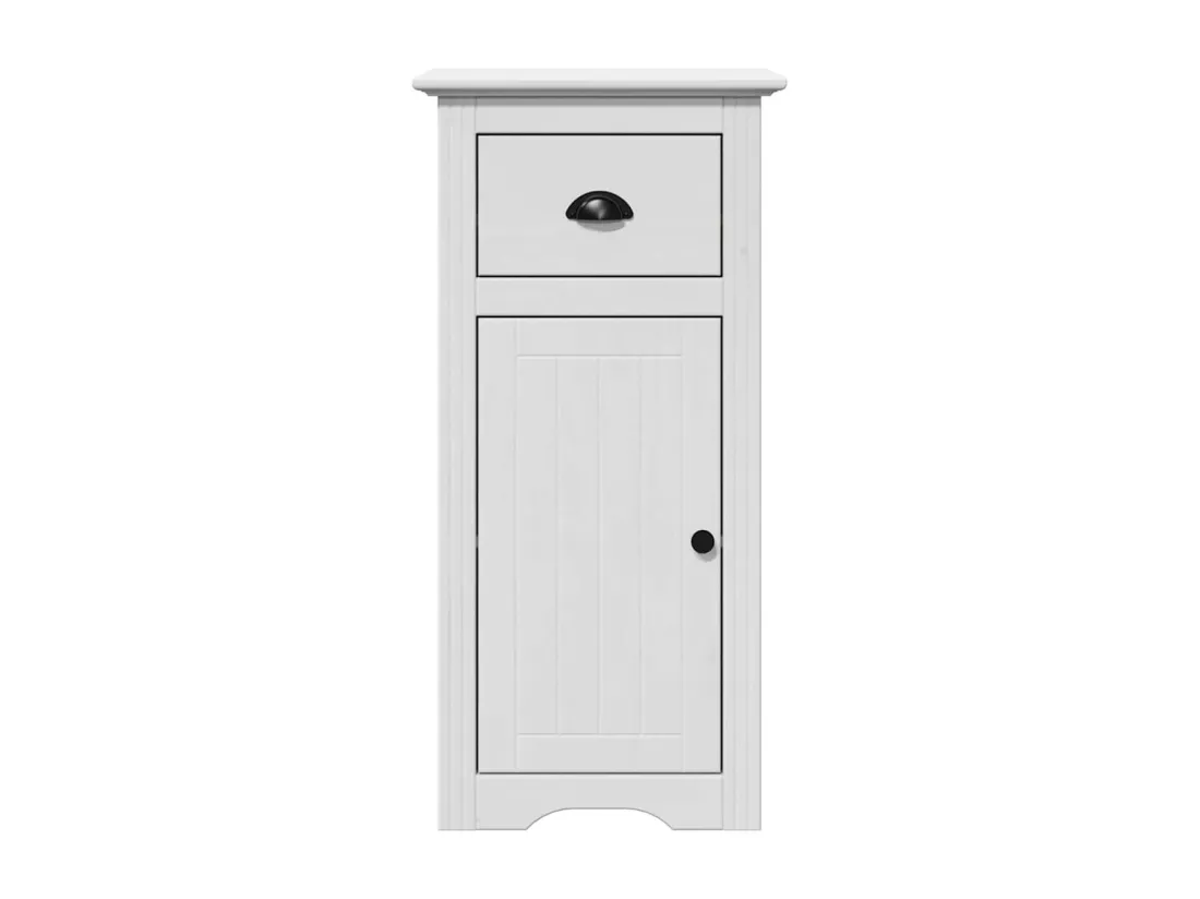 Armoire de salle de bain BODO blanc 44x30x90 cm