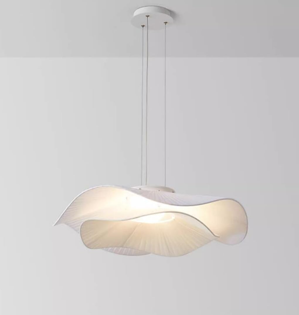 LED Nordic Minimalismus Schlafzimmer Pendellampe Dimmbar Esstischlampe Wohnzimmer Hängeleuchten Modern 12W Hängelampe Drei-Farben-Licht Für Küche Ø60cm