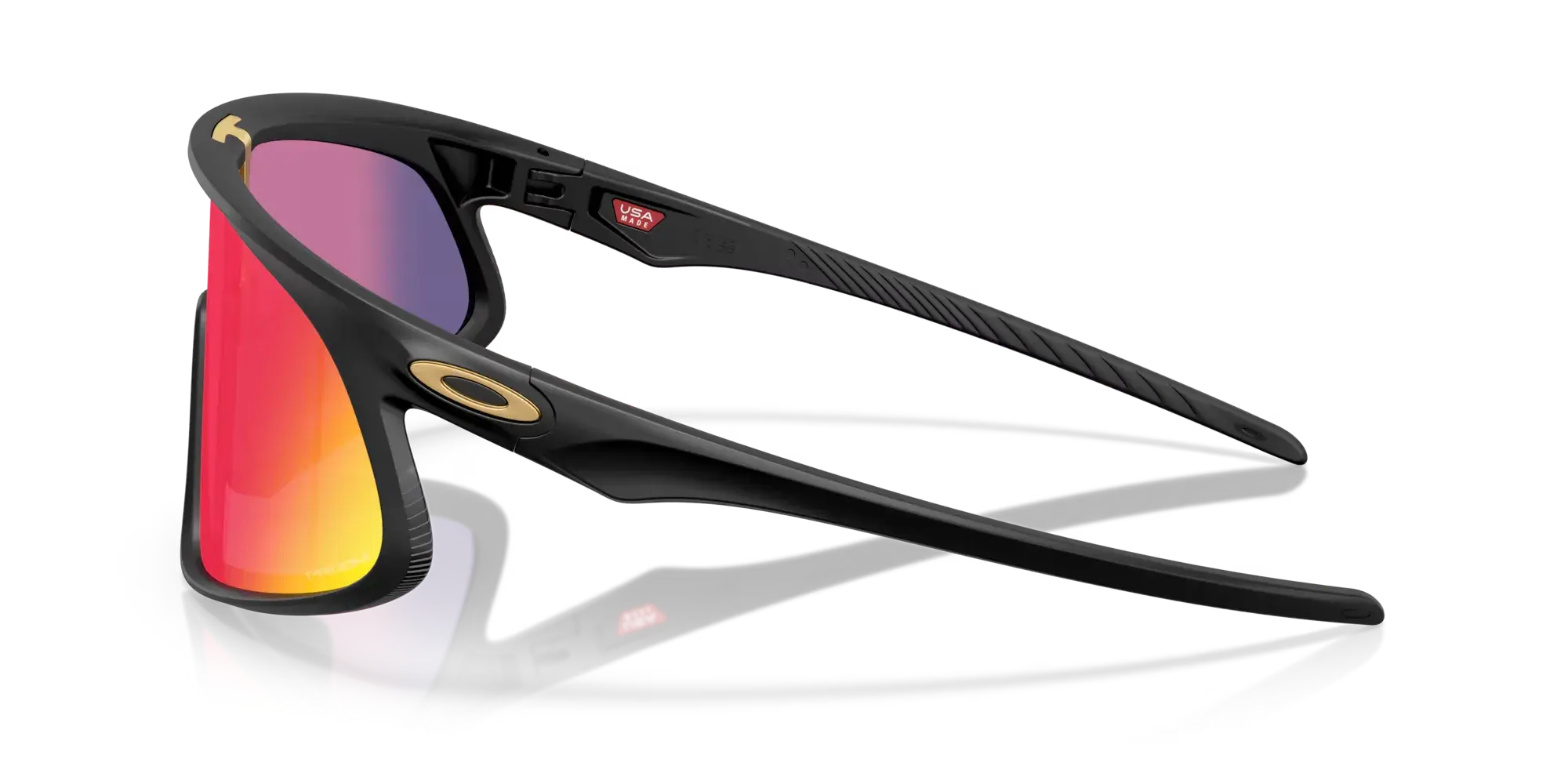 Oakley RSLV Sport Zonnebril Prizm Road Lens Mat Zwart