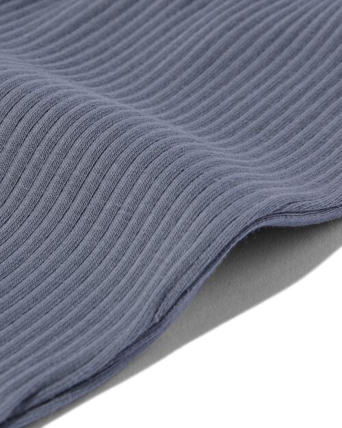 legging côtelé pour nouveau-né gris foncé