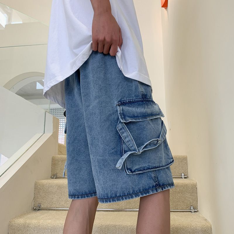 Antaeus - Cargo Denim Shorts