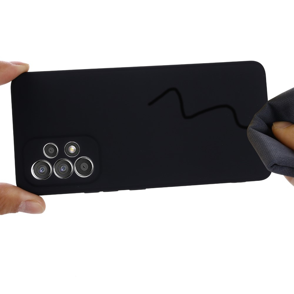 Samsung Galaxy A33 5G Silikon Case Hülle - Schwarz