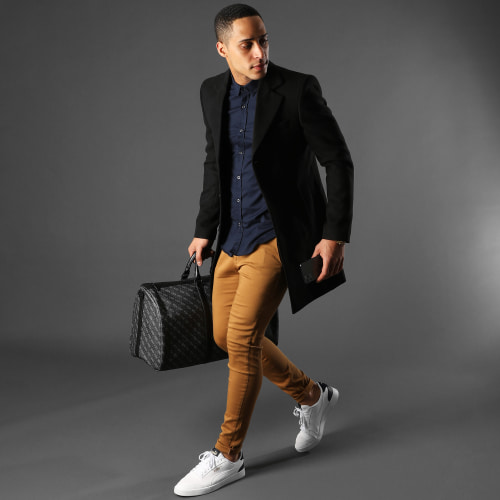 Chemise Manches Longues Slim Fit 293 Bleu Marine