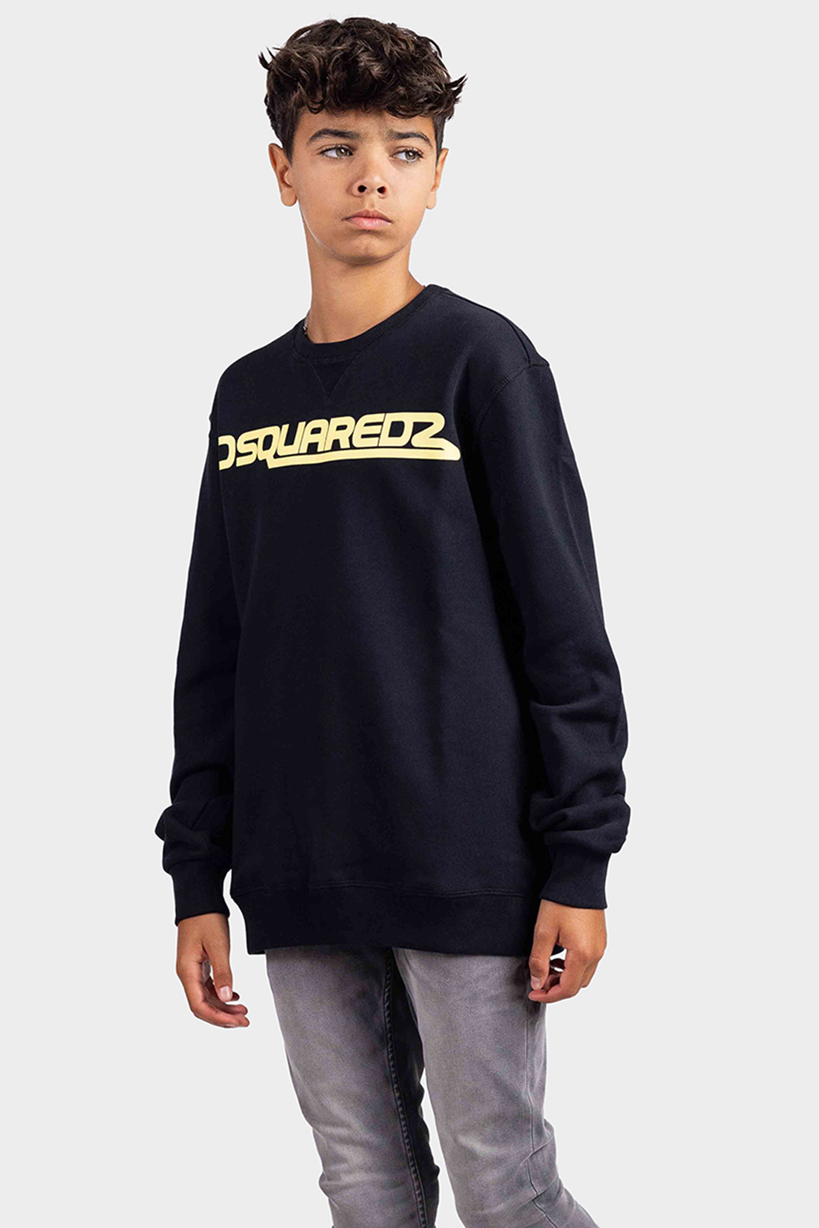 Dsquared2 Relax Felpa Sweater Kids Zwart