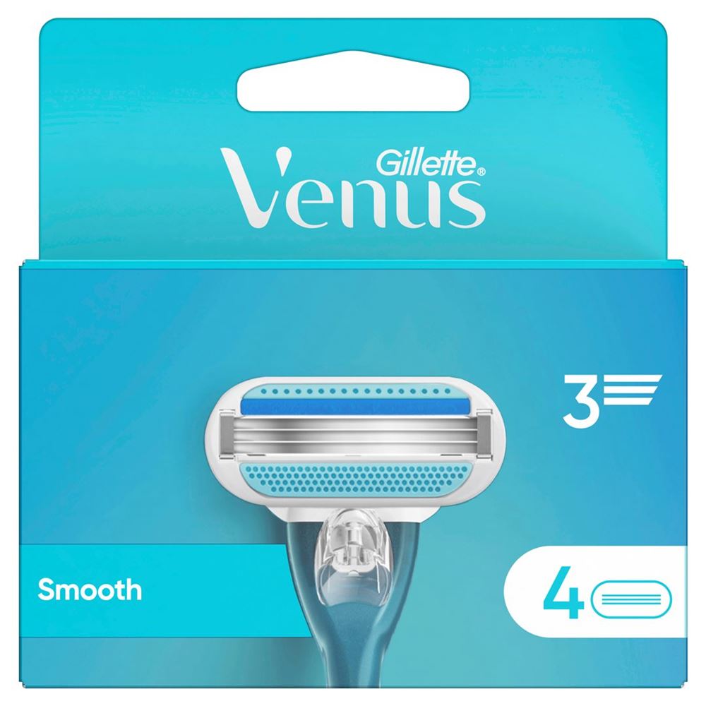 Gillette Venus Smooth Systemklingen<br>4 Stück