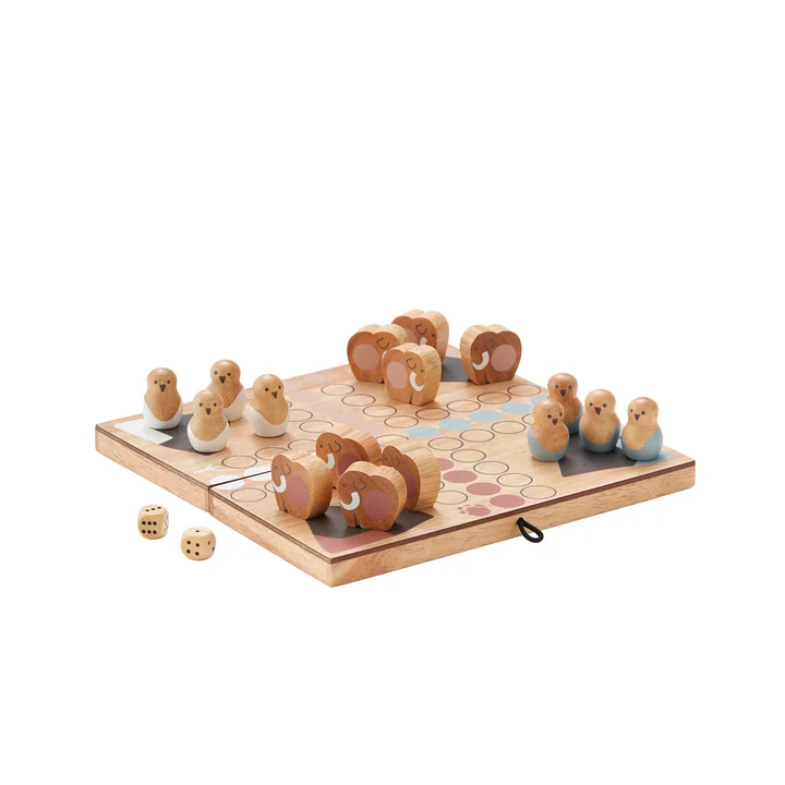 Kids Concept - Neo Brettspiel Ludo, natur