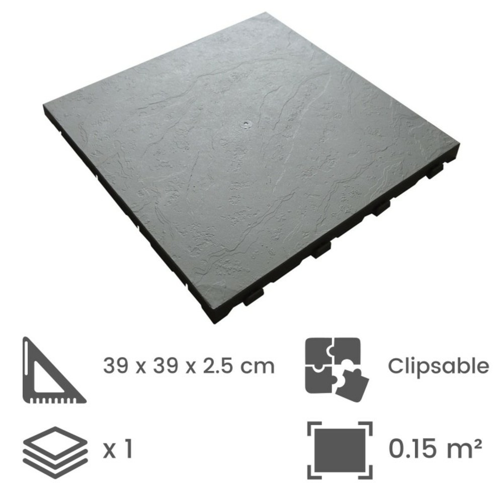 Dalle pvc clipsable autoportante 