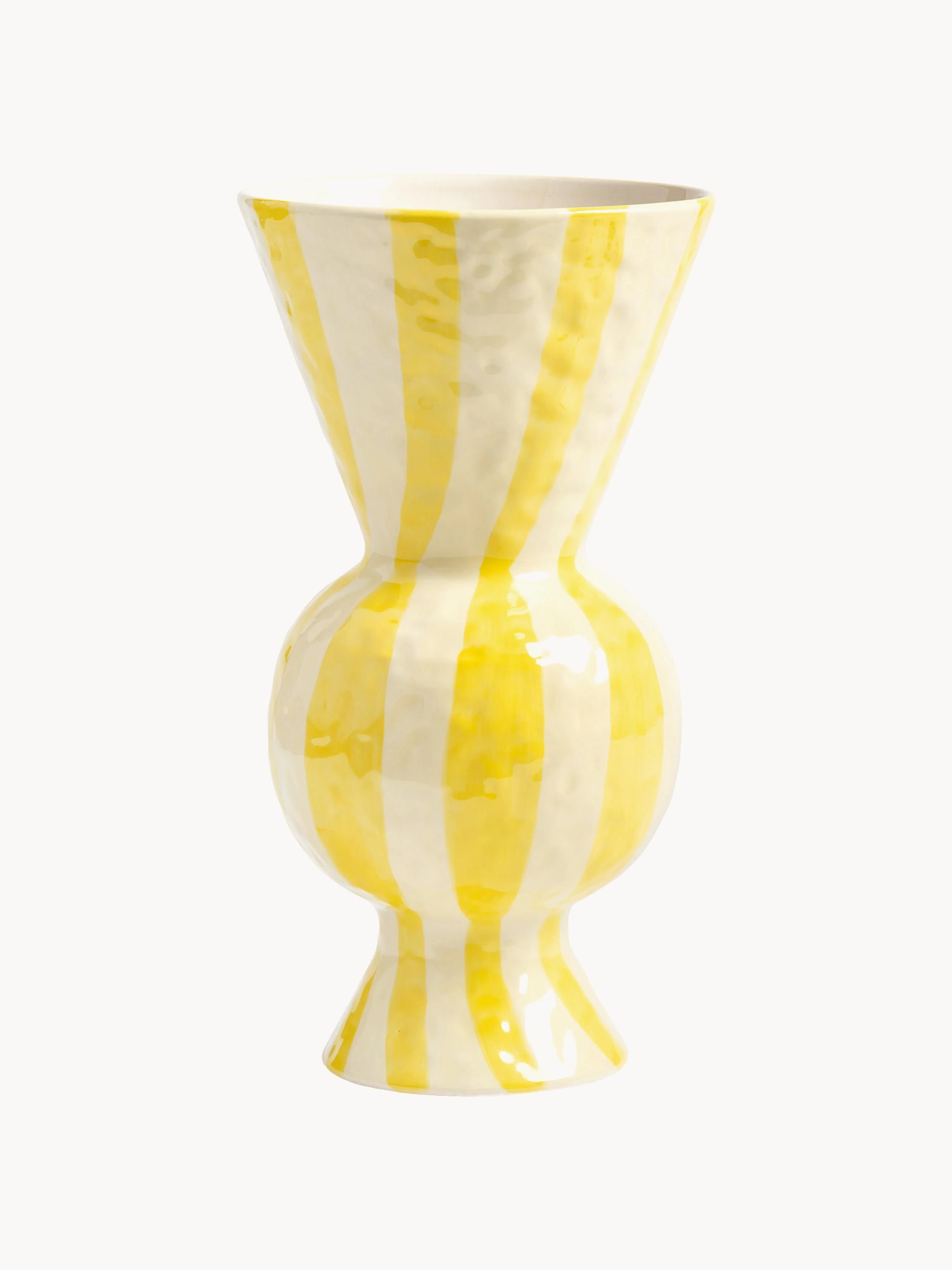 Handbeschilderde vaas Rhombic, H 30 cm