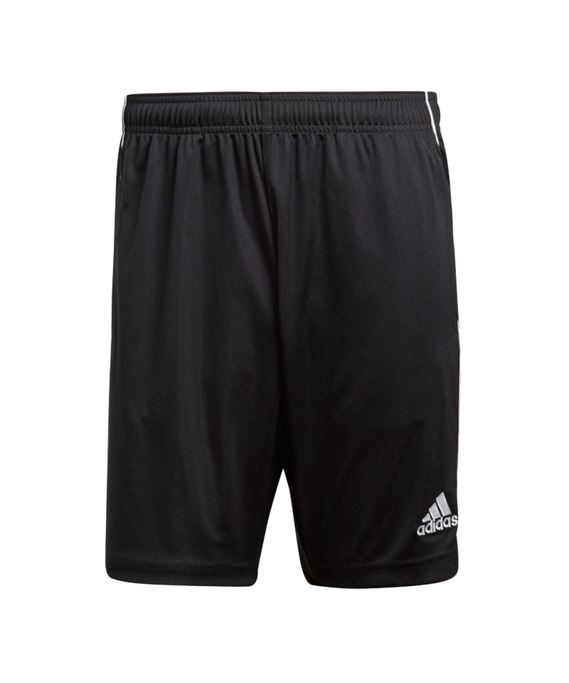 adidas Core 18 Training Short Schwarz Weiss