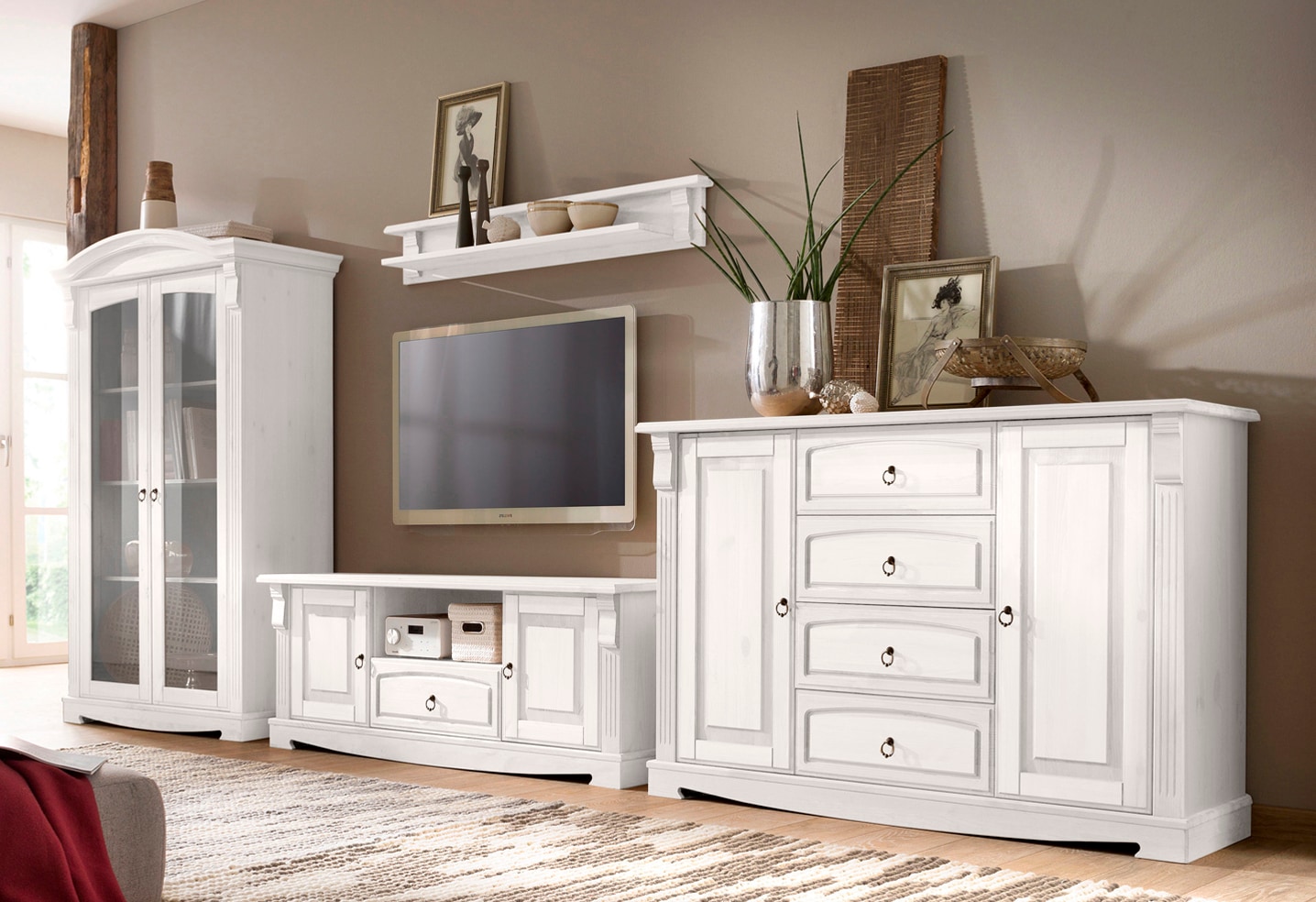 GOODproduct Wohnwand »Anna« Set, 4 Stk. tlg.