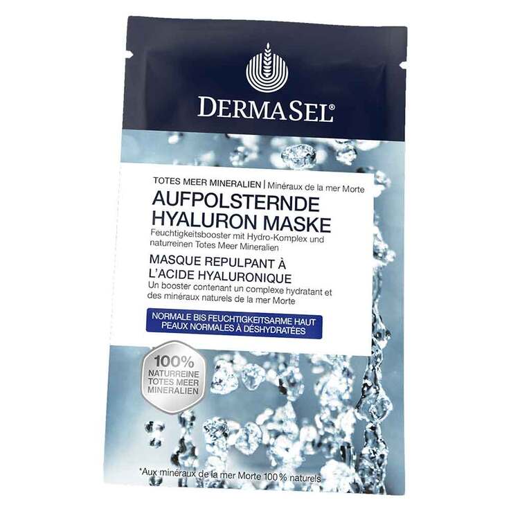 Dermasel Med Totes Meer Maske Hyaluron, 12 ml