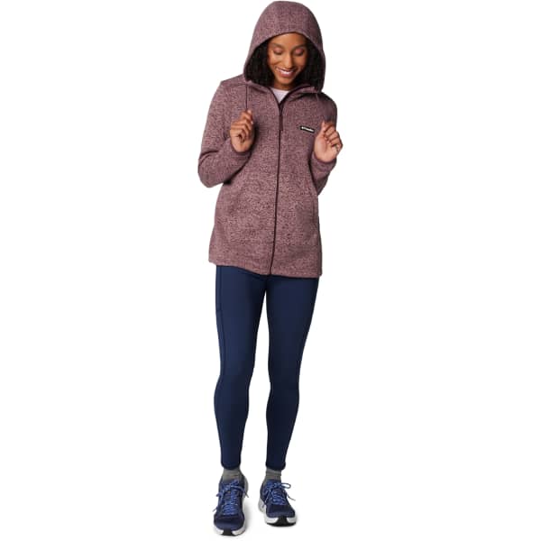 Veste polaire randonnée COLUMBIA W SWEATER WEATHER SHERPA FULL ZIP II MOONVISTA HEATH