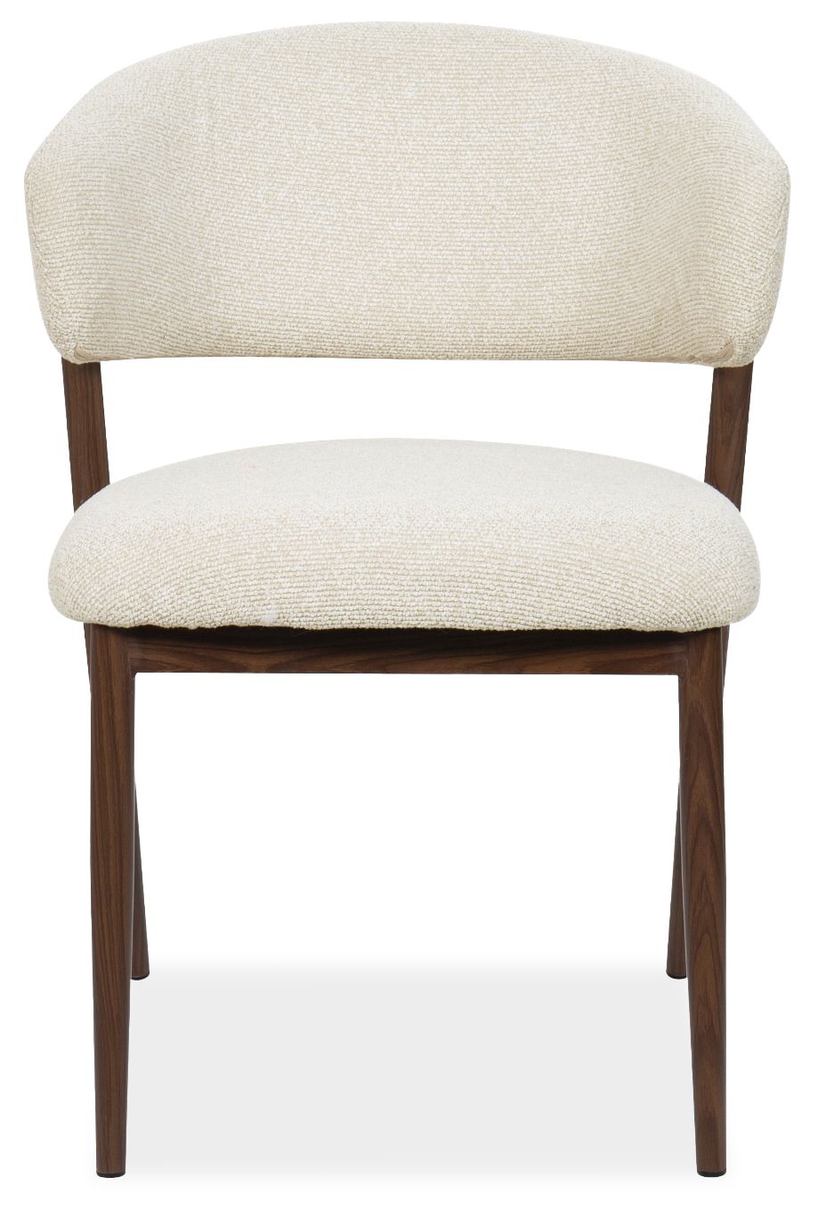 Eetkamerstoel Beige Walnut Asento B57 x D62 x H80 cm