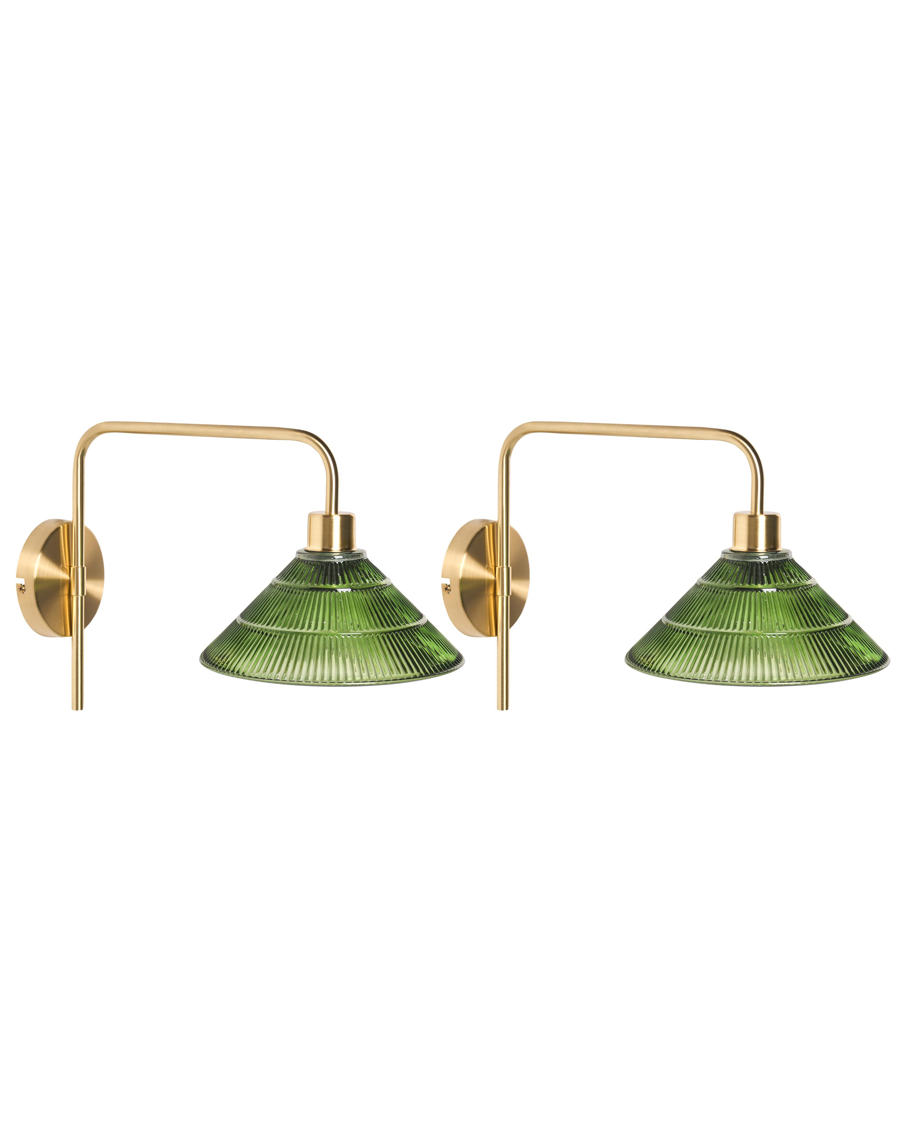 Set van 2 wandlampen SUMPUL Metaal Goud