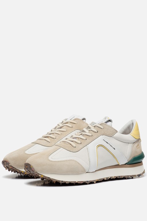 Ambitious Rhome Sneakers wit Leer
