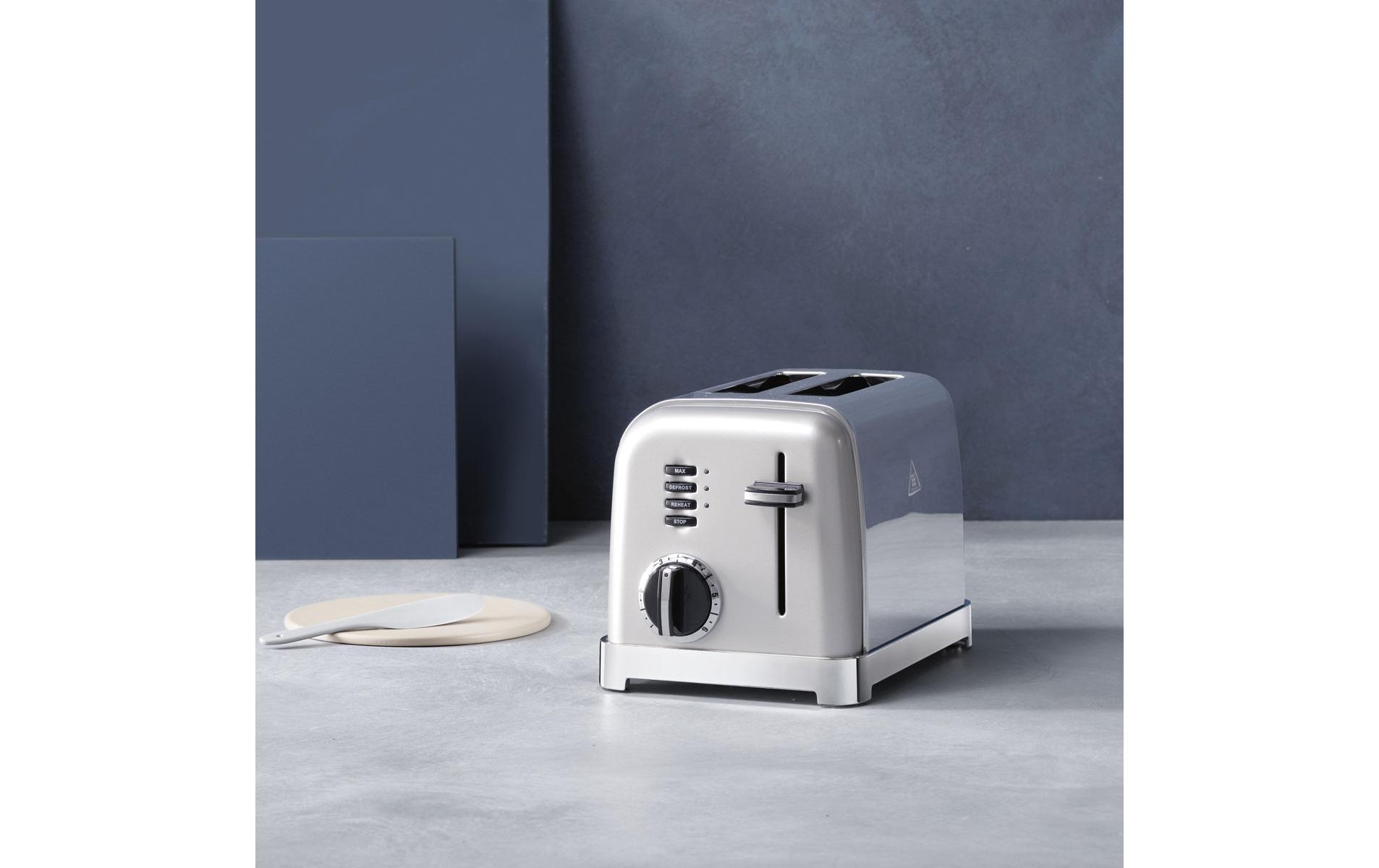 Toaster CPT160SE Silber2-Schlitz Toaster aus der «Style Collection»