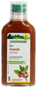 Schoenenberger Acerola aus frischen Früchten Bio, 200 ml