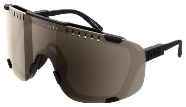 Lunettes Poc Devour Uranium Black / Clarity Trail Partly Sunny Silver