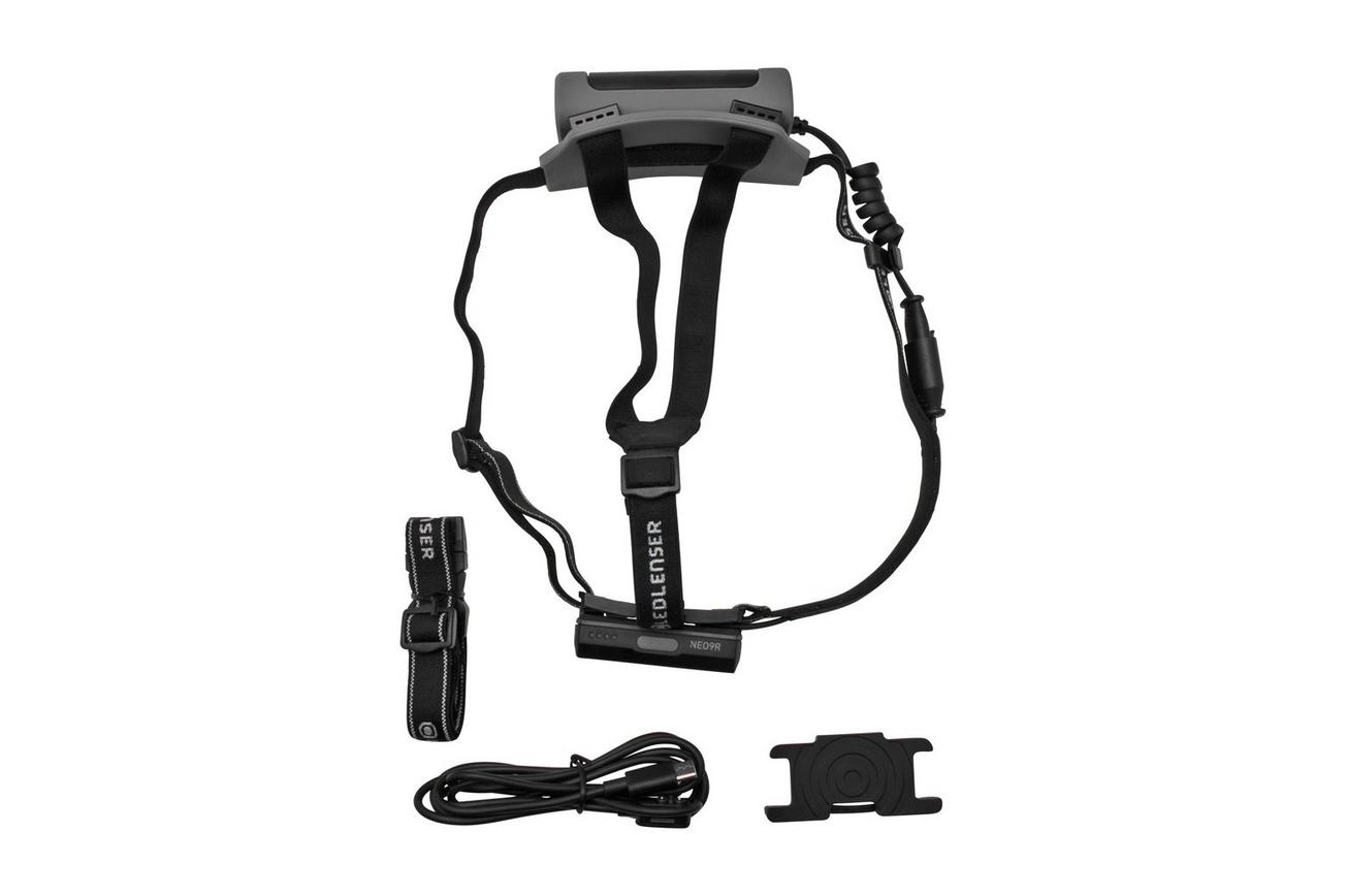 Led Lenser NEO9R, 1200 lumen, zwart, hoofdlamp voor trailrunning