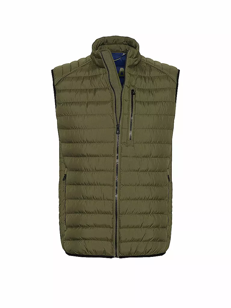 BRAX Steppgilet WILLIS hellgrün