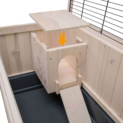 Ferplast Indoor Kleintierstall Cottage Large