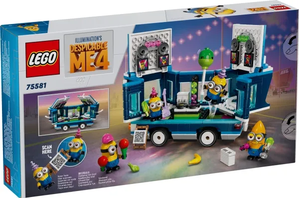 LEGO Despicable Me 75581 Minions-partybus