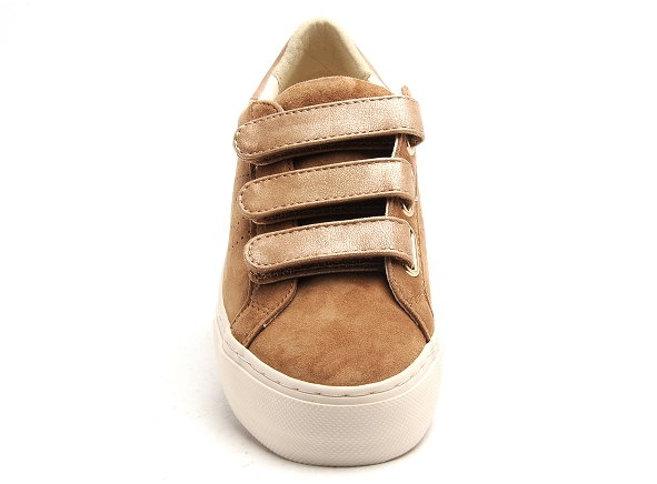 No name basses femme arcade straps perfo marron