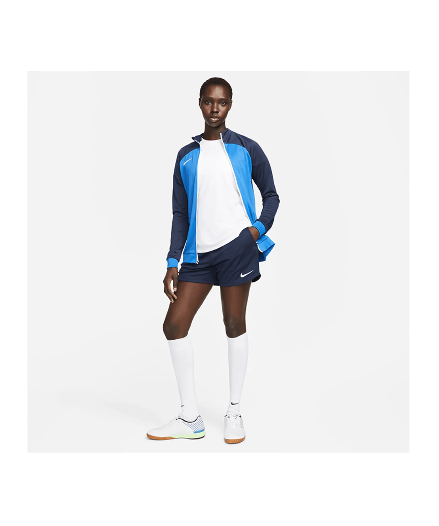 Nike Park 20 Knit Short Damen Blau Weiss F451