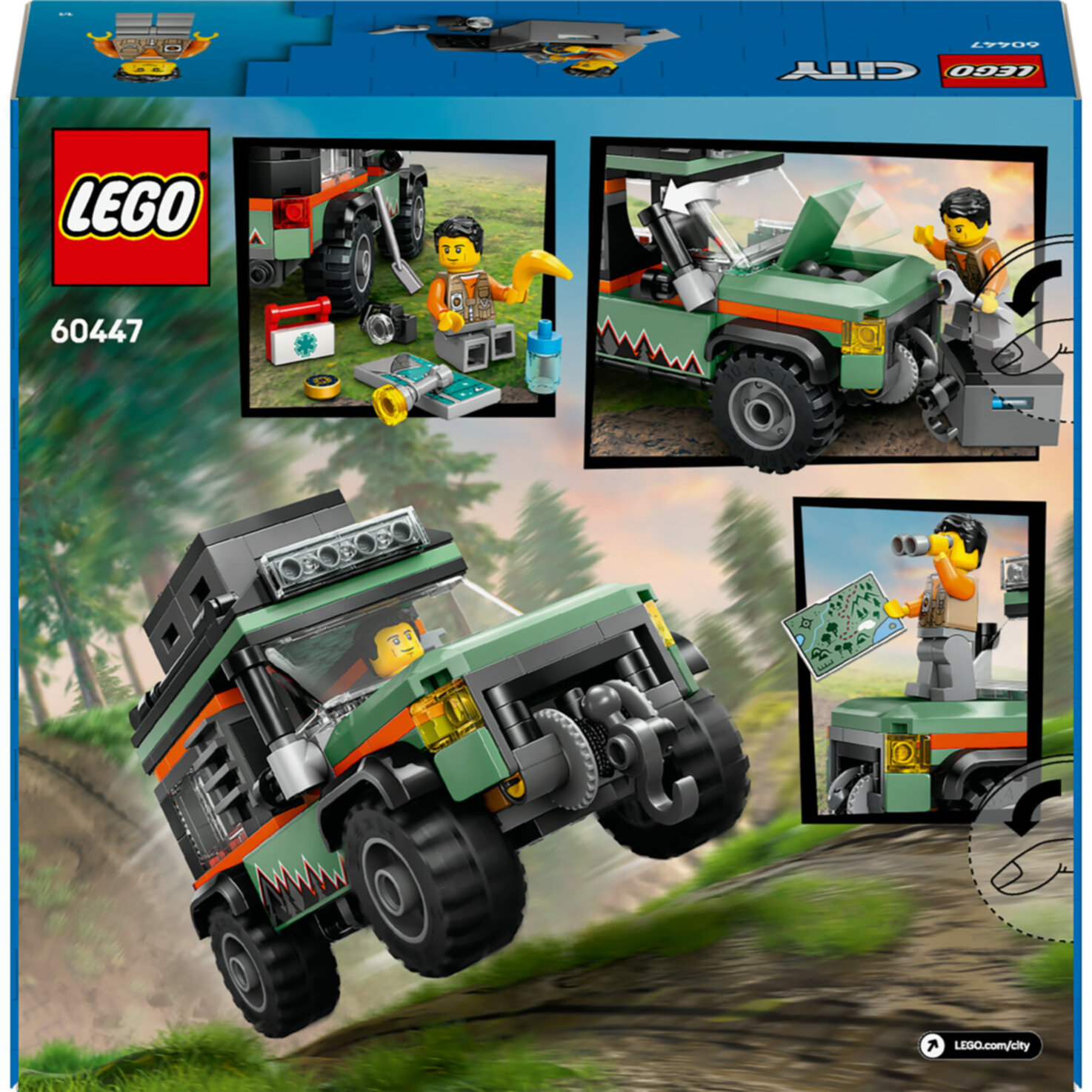 LEGO® City 60447 Offroad Geländewagen ab 6 Jahren
