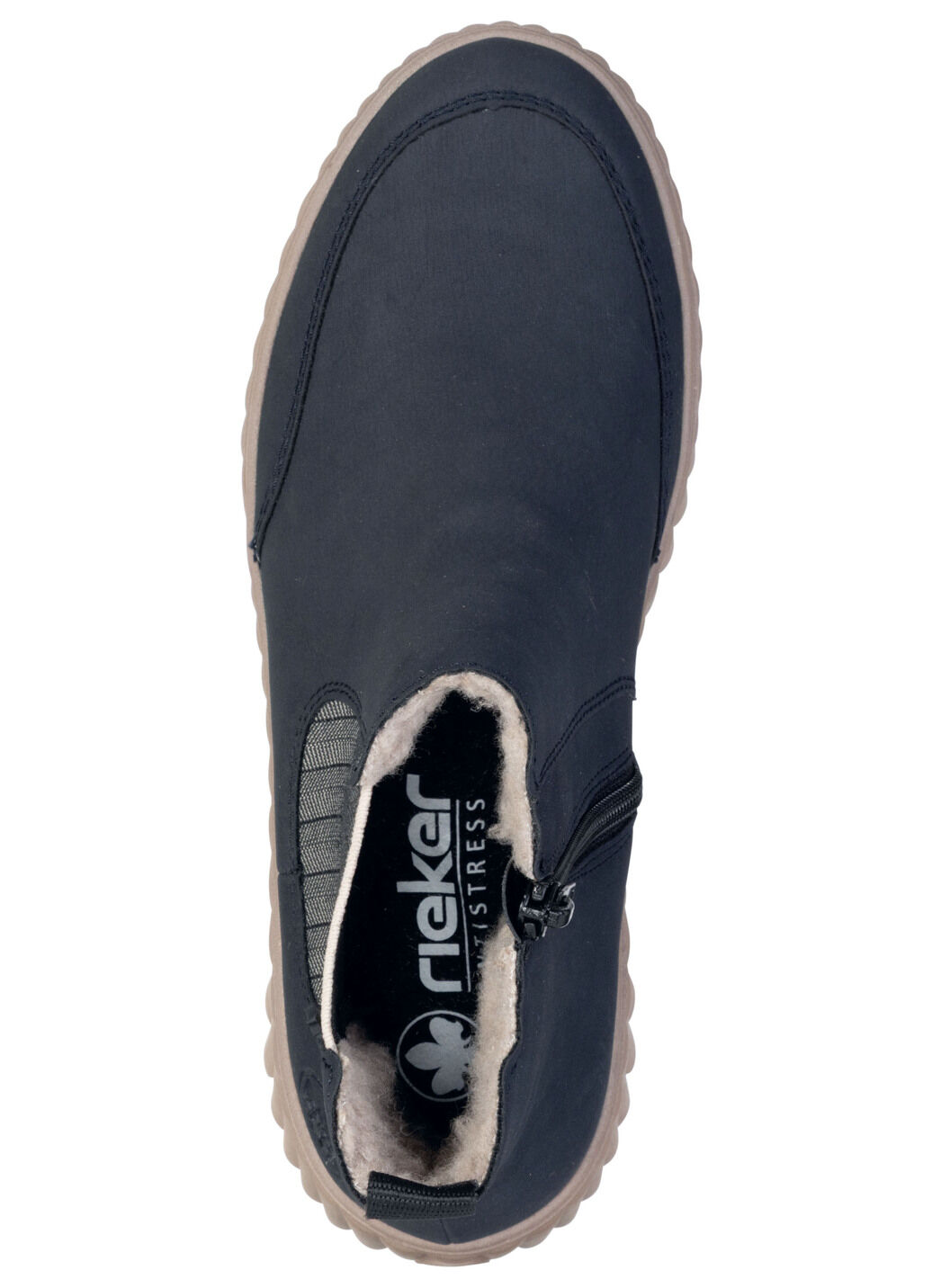 Rieker, trendige Damen-Boots, Winterschuhe, mit herausnehmbarem Fußbett