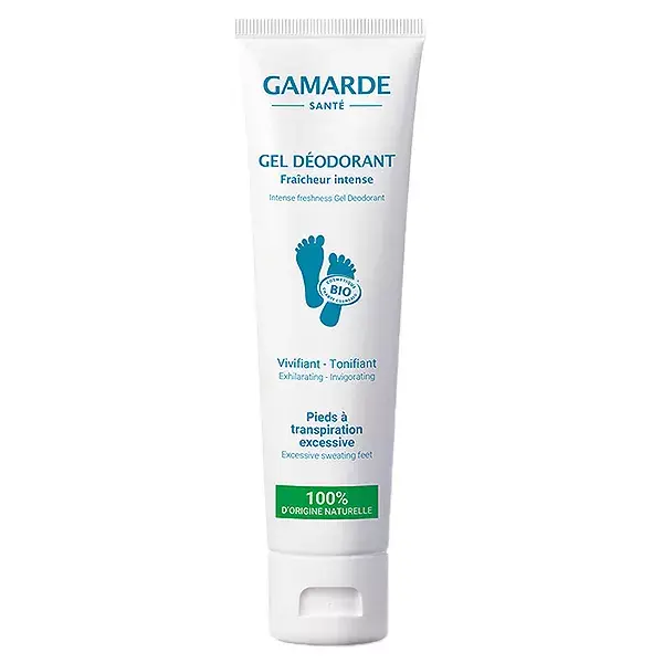 Gel Desodorante Orgânico Gamarde Podiatry Intense Freshness 100ml