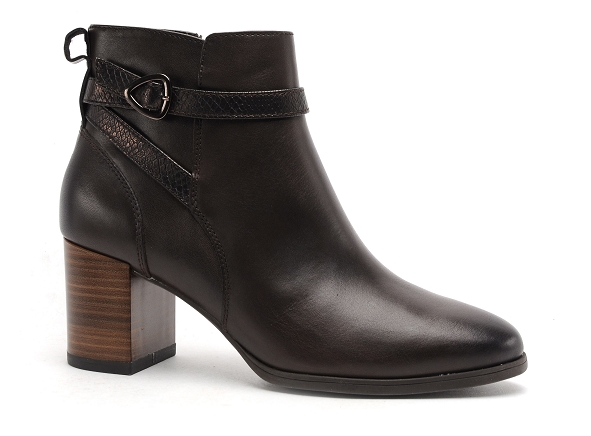 Tamaris boots bottine talons femme 2537341 marron