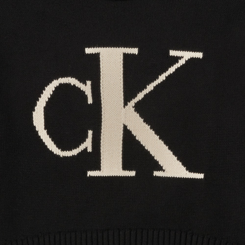 Calvin Klein Jeans - MONOGRAM SWEATER - Noir