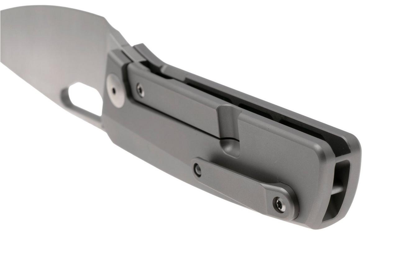 Liong Mah KUF 3.5 Satin MagnaCut, Titanium, zakmes