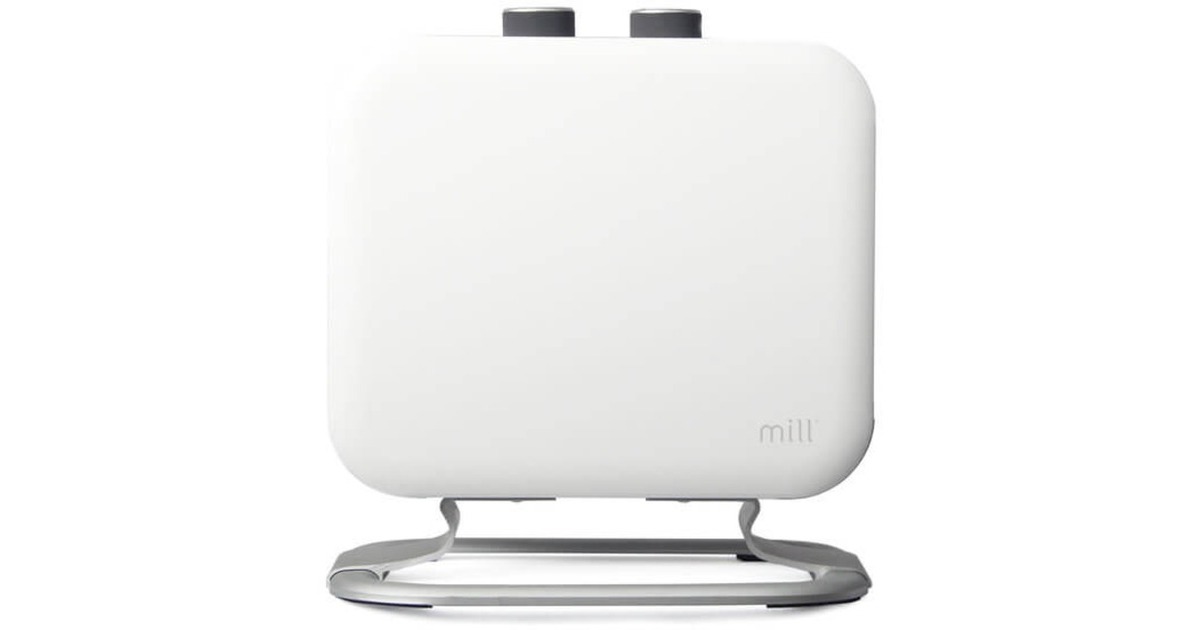 MillVentilatorkachel CUS1800MECWA  (Wit/zwart, 1800W)