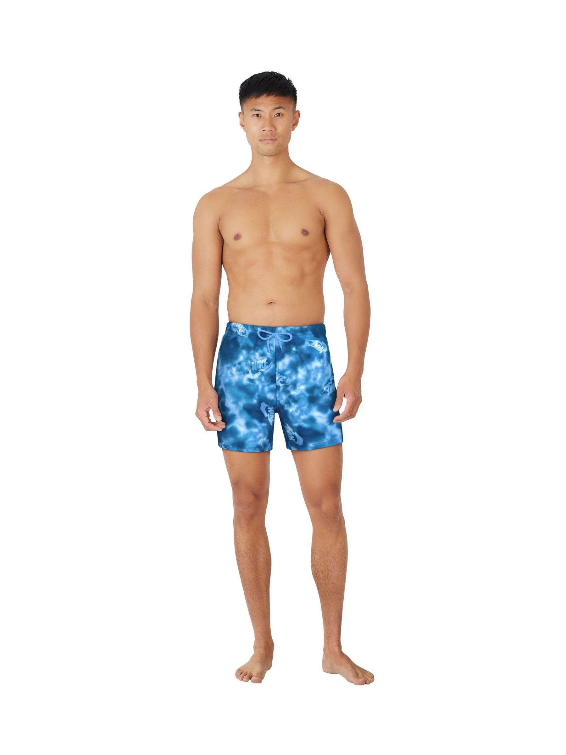 Donkergrijs - 5 inch - Nike Essential volley-zwemshort