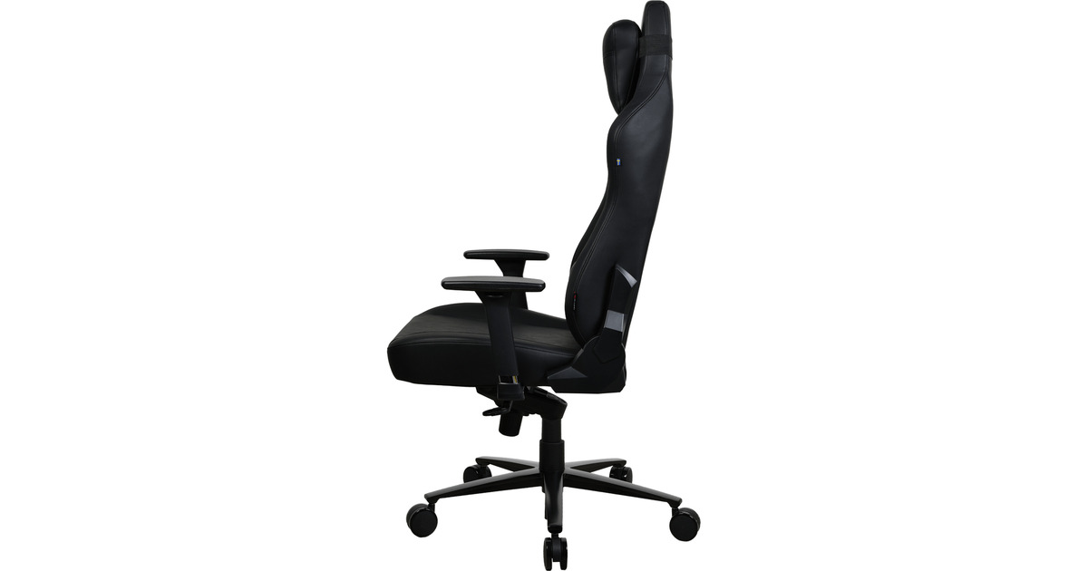 ArozziVernazza XL SoftPU - Pure Black gamestoel  (Zwart)