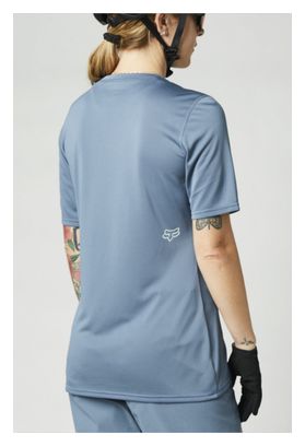 Maillot Manches Courtes Femme Fox Ranger Bleu