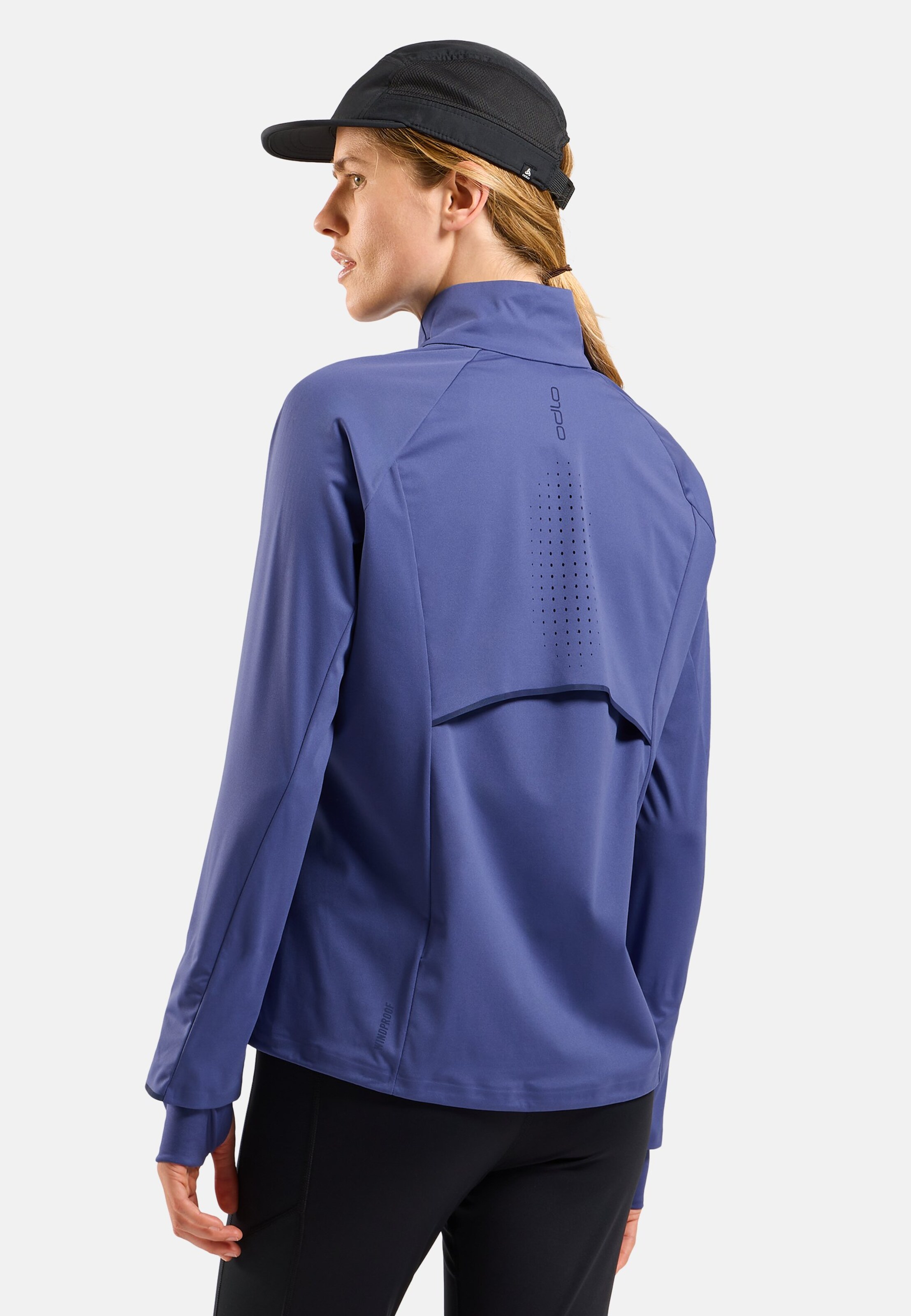 Zeroweight Pro Warm Laufjacke 2.0 in Skipper Blue