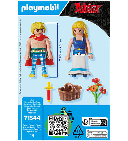 Playmobil Asterix - Tragicomix und Allheilmittel - 71544 - 14 Te