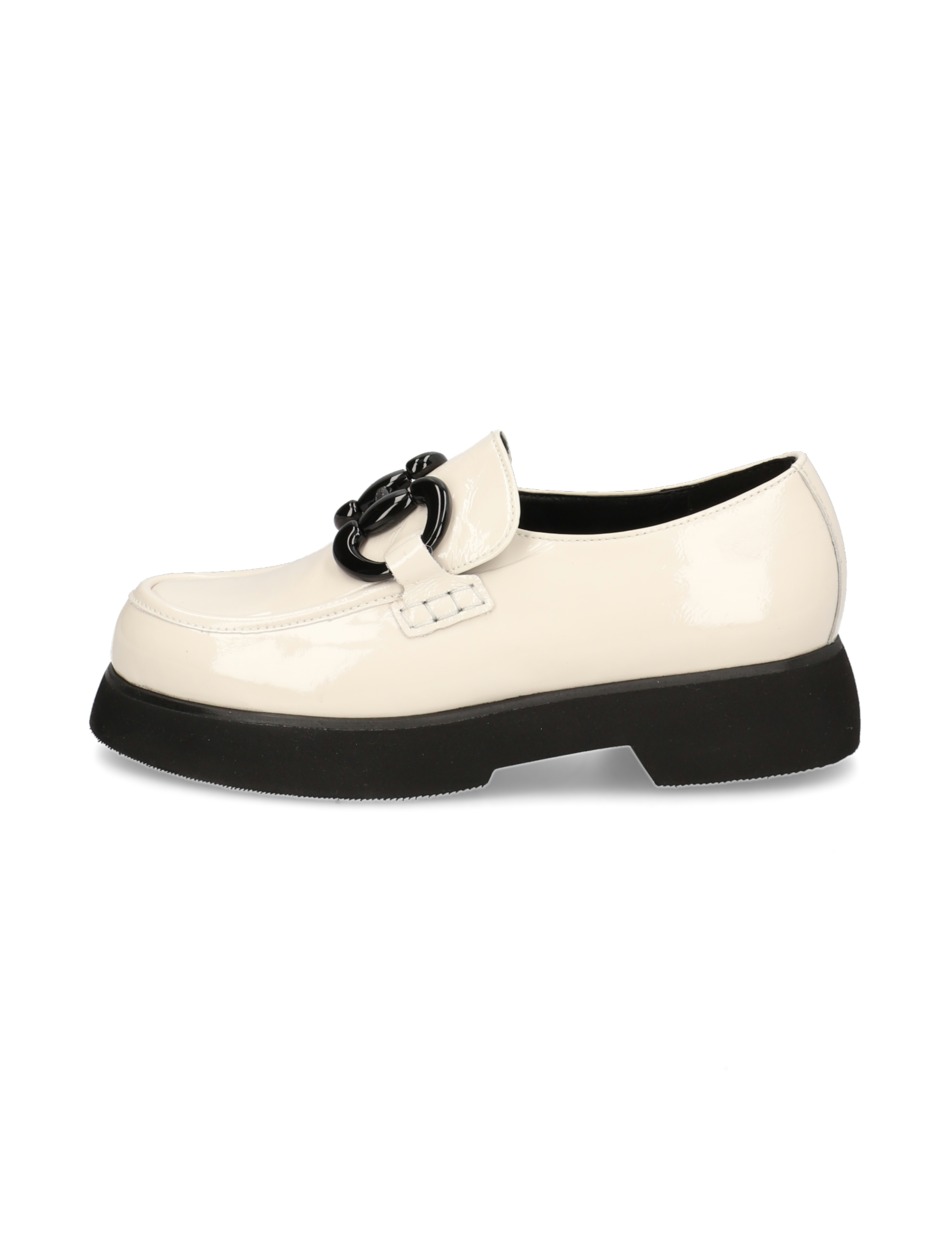Lackleder Slipper