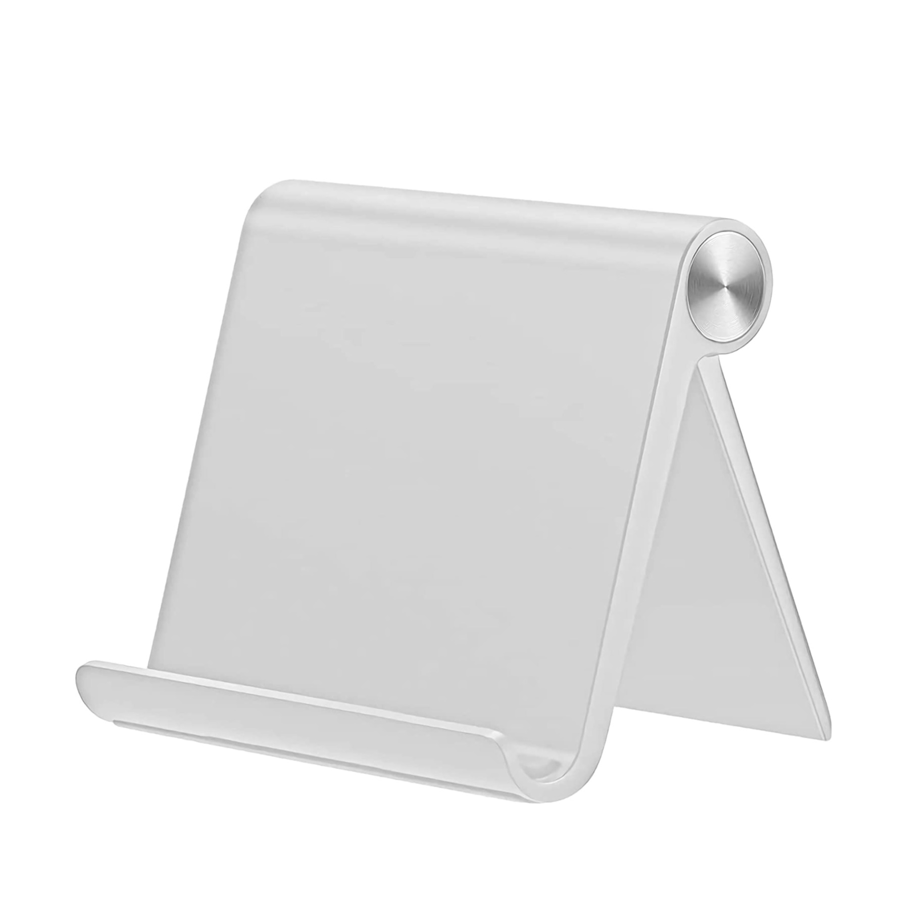 Universal Smartphone Halterung 100° Grad Verstellbarer Tablet Ständer Halter - Weiss