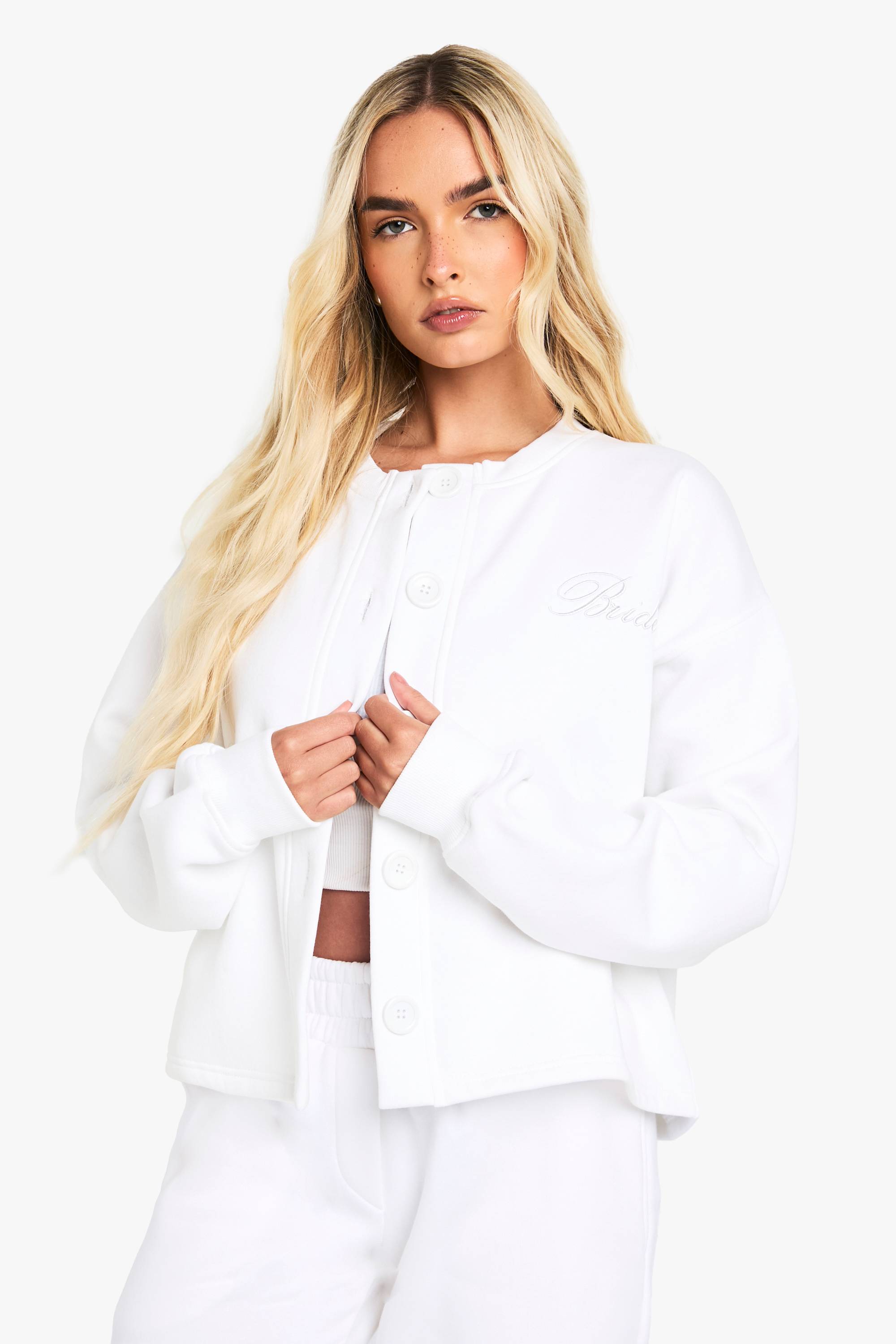 boohoo Cardigan brodé 
