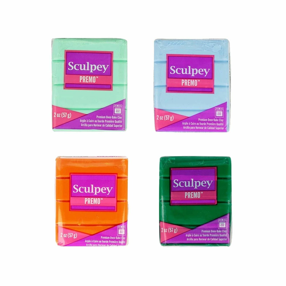 Kit 4 pâtes polymères 57 g
