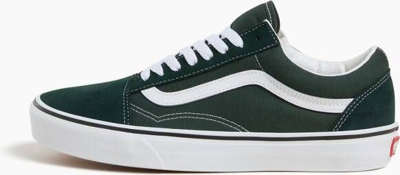 VANS Old Skool Color Theory sneakers donkergroen wit