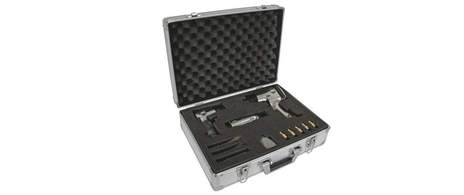 Werkzeugkoffer 1819-42A Silber, Mit SchaumstoffeinlageAluminium-Werkzeugkoffer