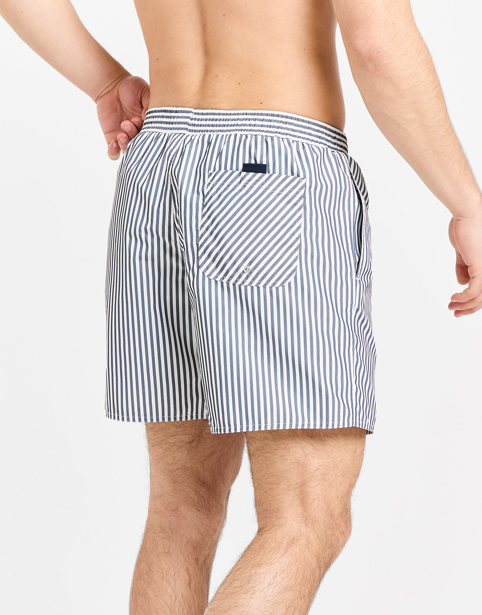 Lacoste Short de bain Stripe Homme