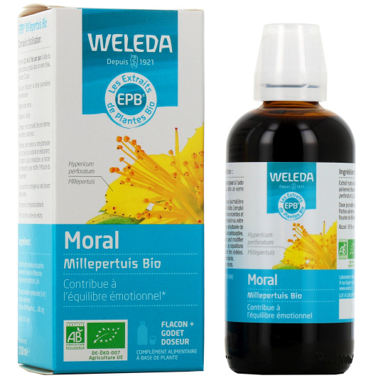 Complément alimentaire Weleda Moral EPB Millepertuis Bio